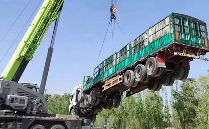 旅顺口区道路脱困救援案例